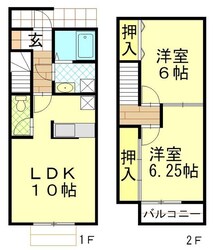 Ｈａｒｖｅｓｔ　Ａの物件間取画像